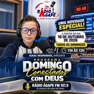 Isaac Hespanhol programa conectados com Deus